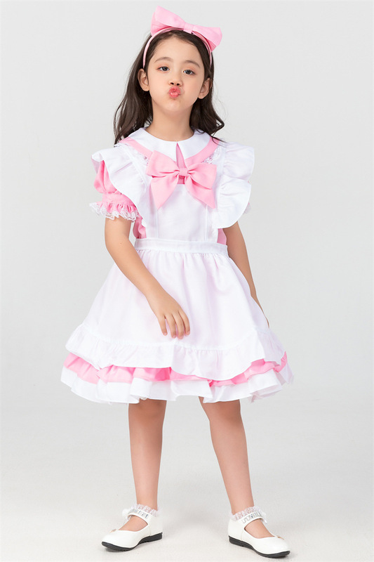 Halloween Cute lolita Princess Dress Alice in Wonderland Fairy Tales Children Stage Shot Dress
