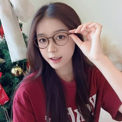 欧阳娜娜同款TR网红女款素颜镜架冷茶色眼镜框可配度数平光镜批发