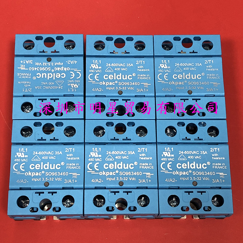 法国赛德CELDUC固态继电器SO963460原装正品假一罚十