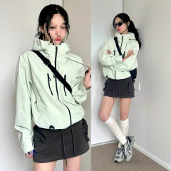 2025春季新款 情侣款冲锋衣 防风防水 耐磨透气 6029#（女款）