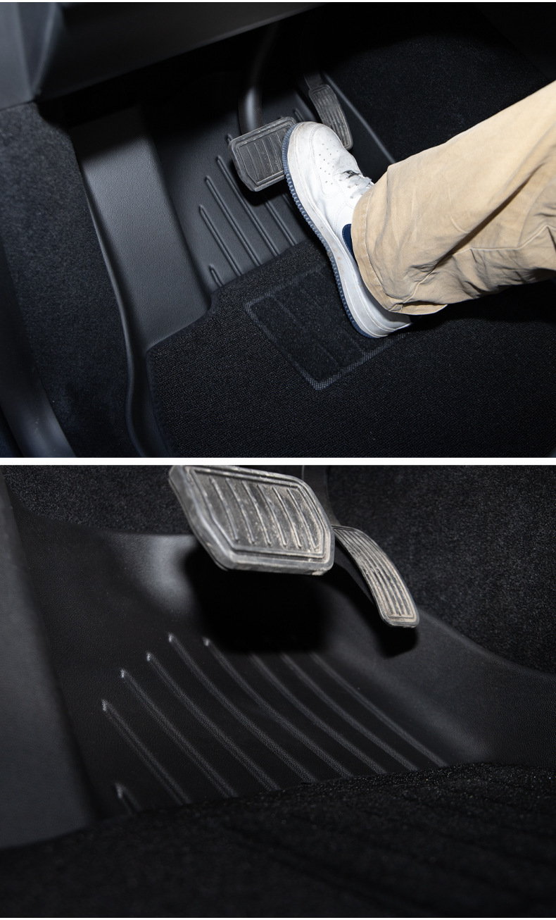 Suitable for 2025 New Version of Tesla Model Y Floor Mats Model 3 Fully Surrounded Replacement Y Carpet Tpe Car Ya
