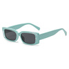 Fashionable square sunglasses, glasses suitable for photo sessions, 2023 collection, internet celebrity, city style