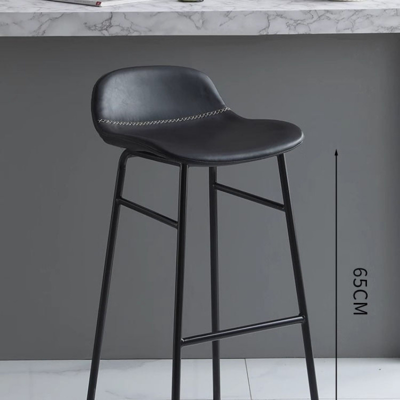 안장 가죽 블랙 [65cm 블랙 다리]