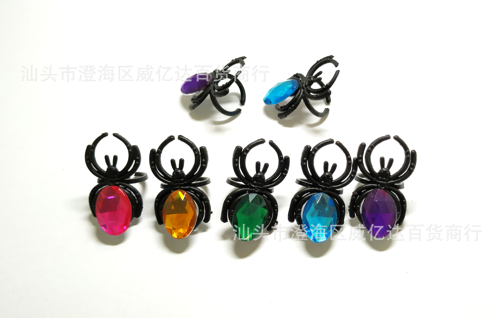 보석 거미 반지 10