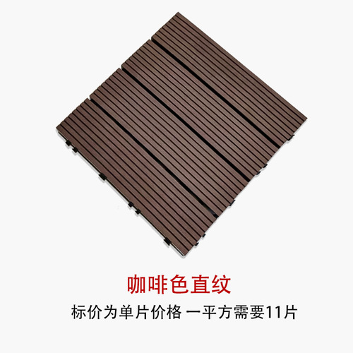 Flooring transformation for outdoor balconies, terraces, gardens: DIY installation of weather-resistant wood-plastic composite flooring for outdoor paving and splicing.