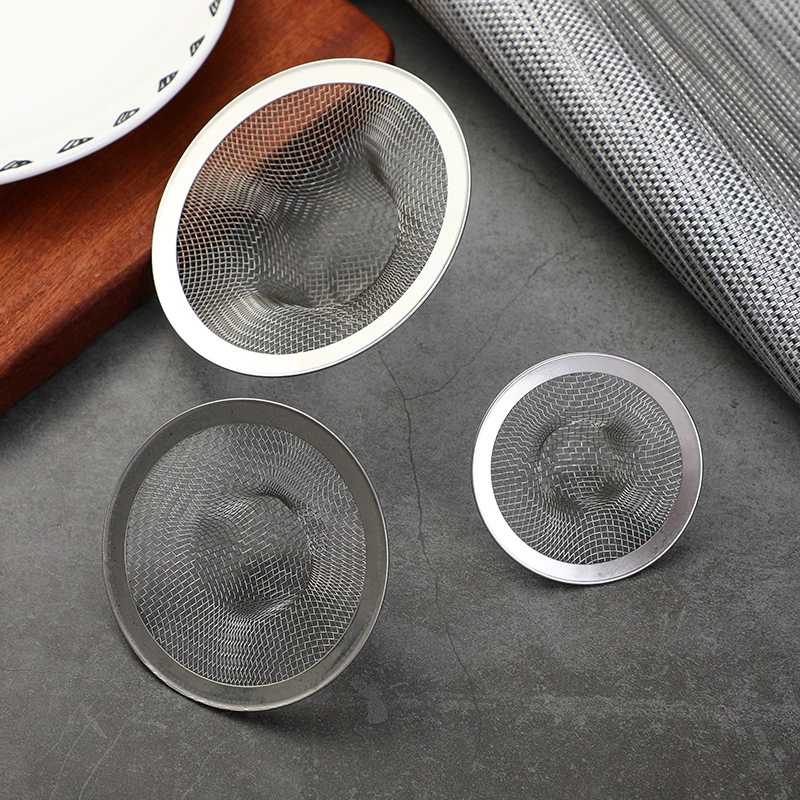 Фильтр кухонной раковины Фильтр для умывальника из нержавеющей стали Канализационная раковина Дренаж мусора Слив для пола