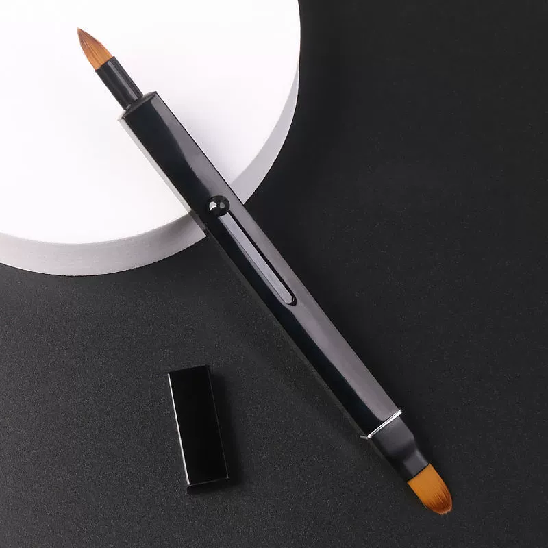 Handheld automatic double-sided concealer brush, new collection, no trace, (Physicals)