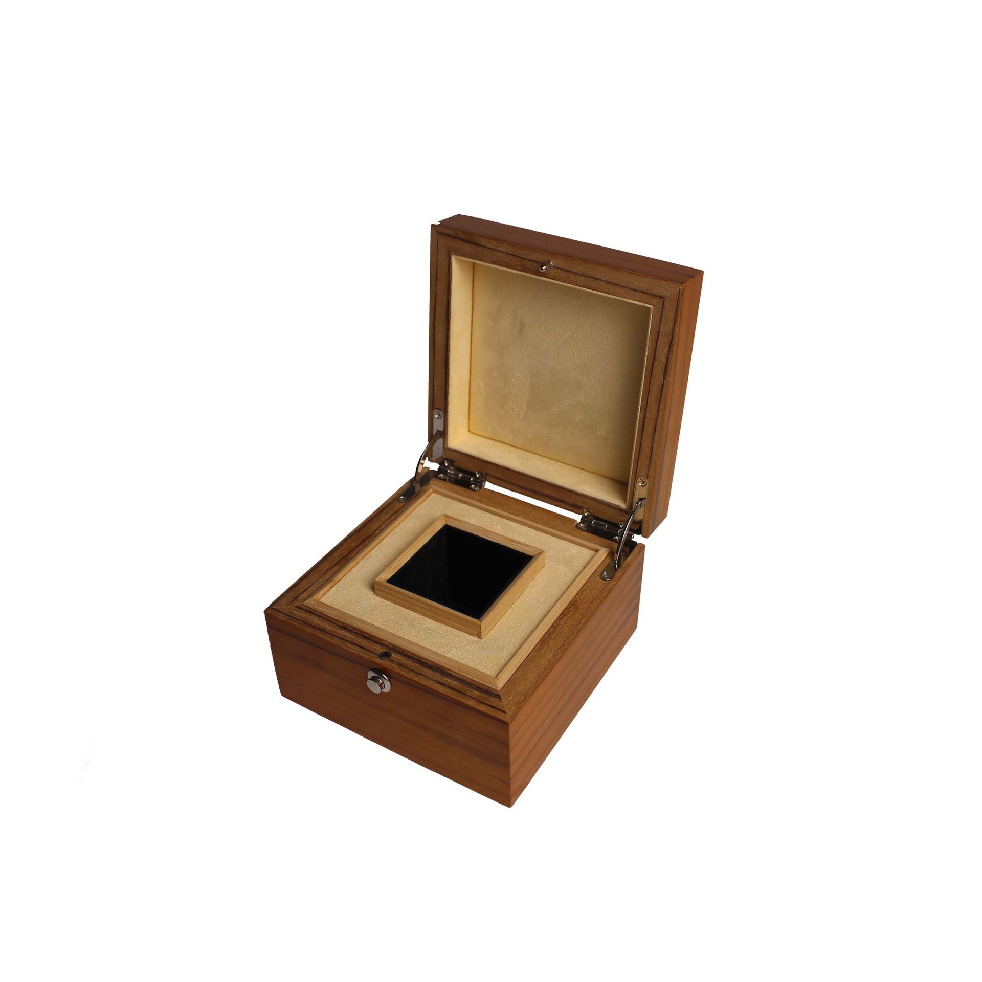 钢琴漆实木首饰盒木质收纳盒耳钉戒指珠宝高级饰品手表包装盒