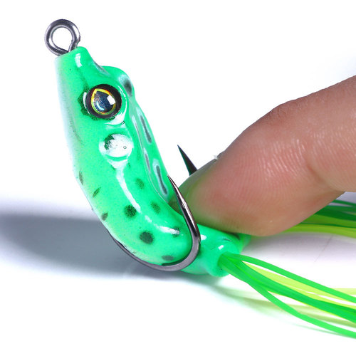 Hengjia Lure Black Minnow Frog Soft Bait Lure Soft Plastic Black Fish Micro Baits Fake Lure Wholesale Frog Small