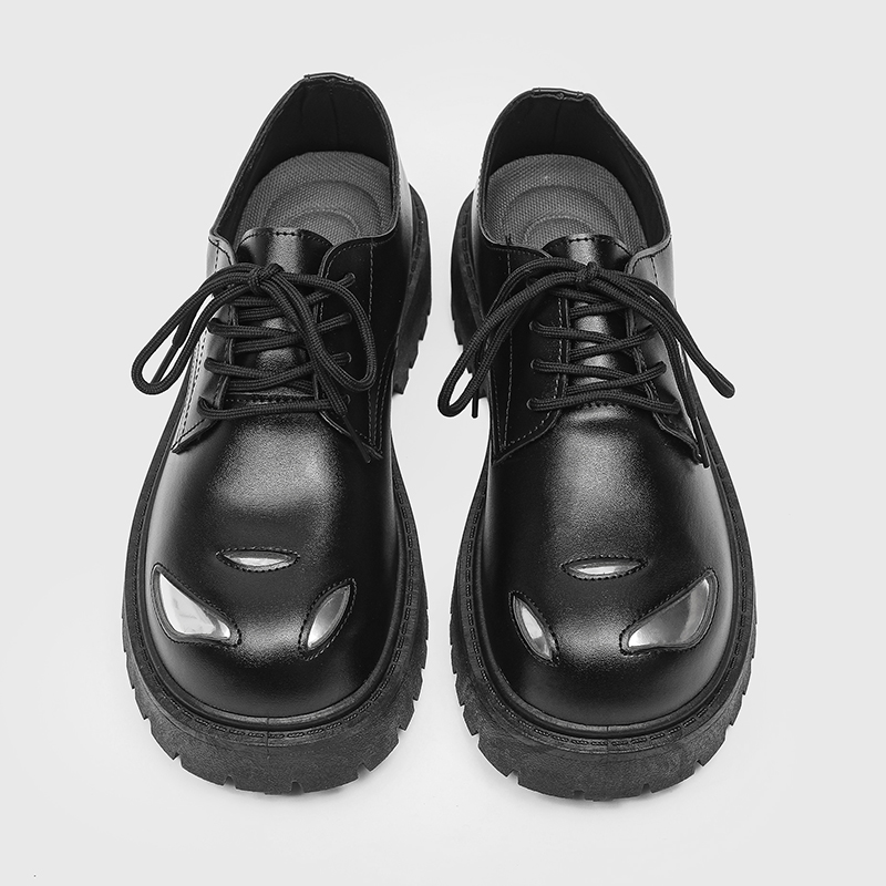 ShoeVault Summer Leather Shoes For Men, Casual Big Toe Derby, Hong Kong Style Suit, Youth Hair Stylist, Wide Foot British Style,_vogvips.com