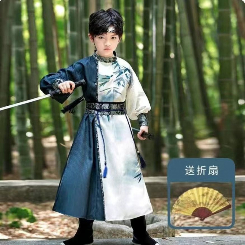 날치 슈트 + 부채