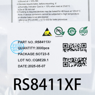 RS8411XF �zӡ8411 ���bSOT23-5 �\��Ŵ���оƬ ȫ��ԭ�b