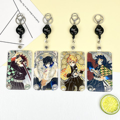 Secondary dimension anime merchandise card case student campus meal card ID card holder bus subway access card protector