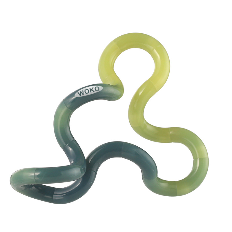 WOKO oficial genuino Twist Le gemas descomprimir artefacto de concentración TDAH entrenamiento de dedos cuerda de juguete
