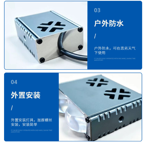 Car spotlight, yellow-white dual-color front headlight, motorcycle grille laser, electric vehicle, car