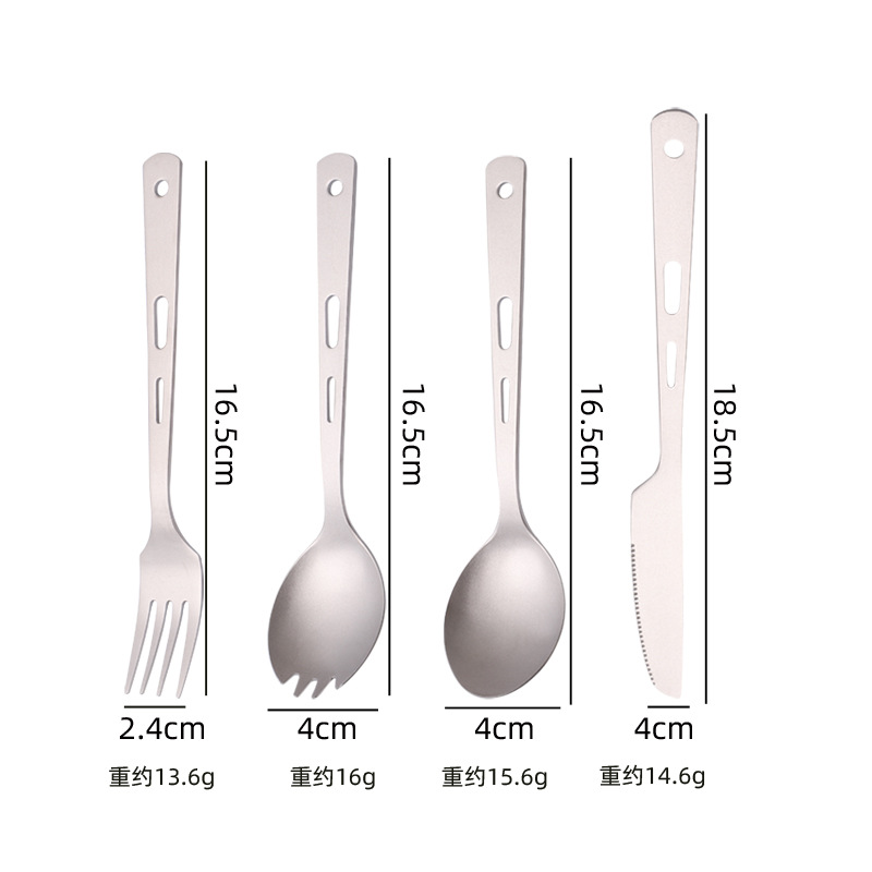 2cm 3구 스푼 포크 샐러드 스푼 나이프