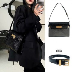Bags 2023 New Yang Shulin Manhattan Women's Bag Spring and Summer Versatile Fashion Kelly Bag Single Shoulder Crossbody Underarm Bag