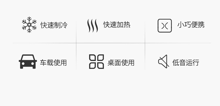 Car intelligent hot and cold cup car desktop dual-use hot and cold cup home office portable refrigeration heating car refrigerator