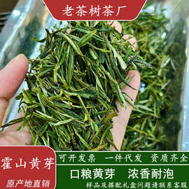 2025新茶霍山黄芽安徽春茶高山名茶浓香型黄茶500g袋装散装批发