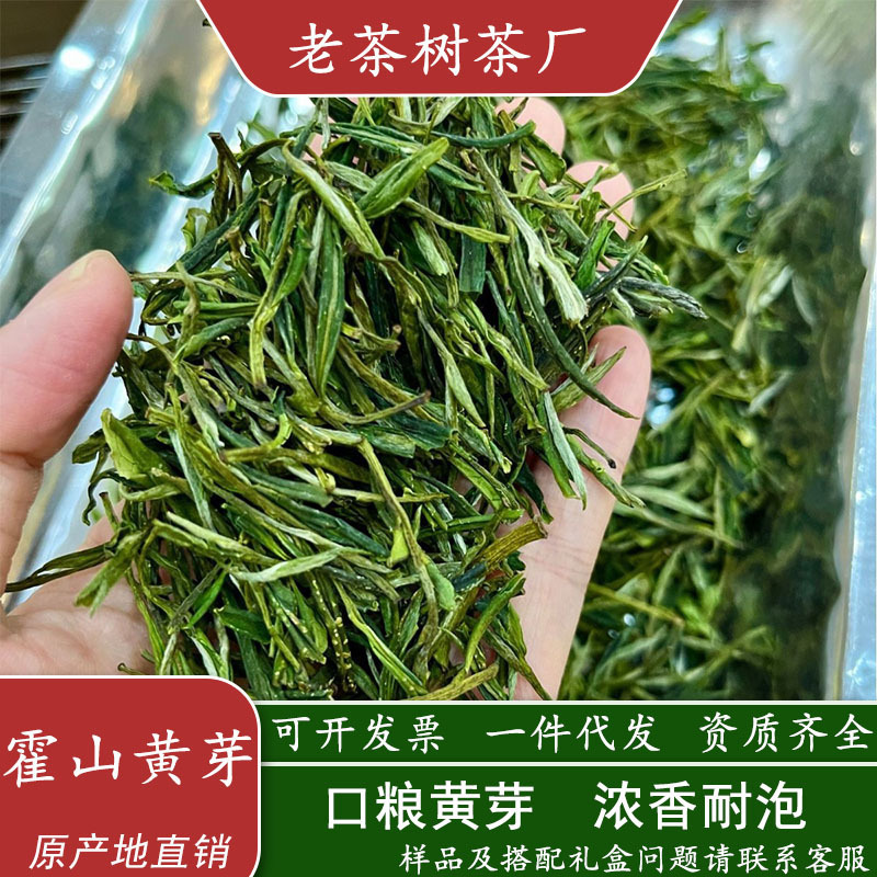 2026 New Tea Huoshan Huangya Anhui Spring Tea High Mountain Famous Tea Strong Aroma Yellow Tea 500g Bagged Loose Wholesale