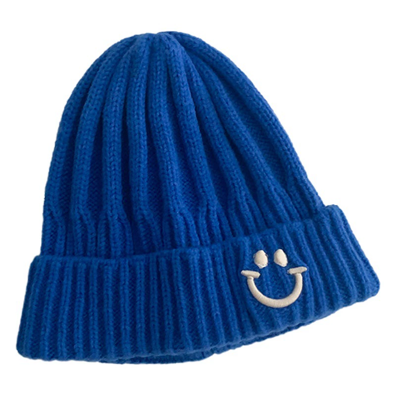 Детская шерстяная шапка из Южной Кореи, осенне-зимняя вязаная теплая детская шапка, Стильная универсальная шапка-пуловер для мальчиков и девочек