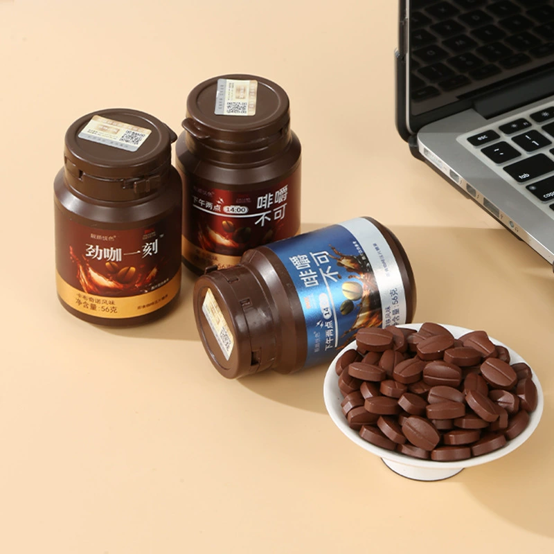 56г кофейных конфет, разнообразные вкусы, портативные эспрессо-таблетки, оптовая продажа от производителя, дропшиппинг