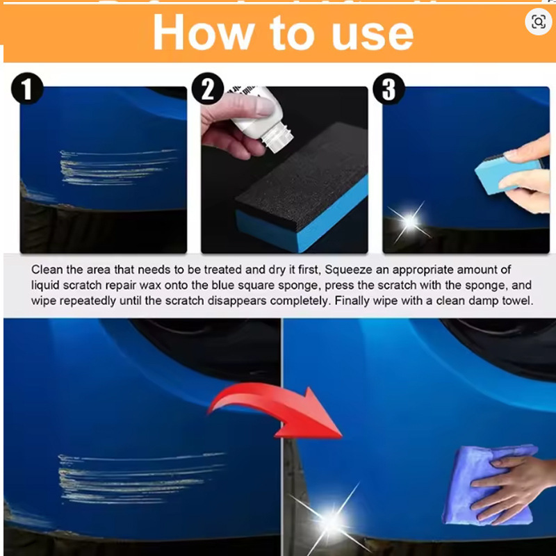 Automobile Refinishing Coating Painting Scratch Repair划痕蜡|undefined