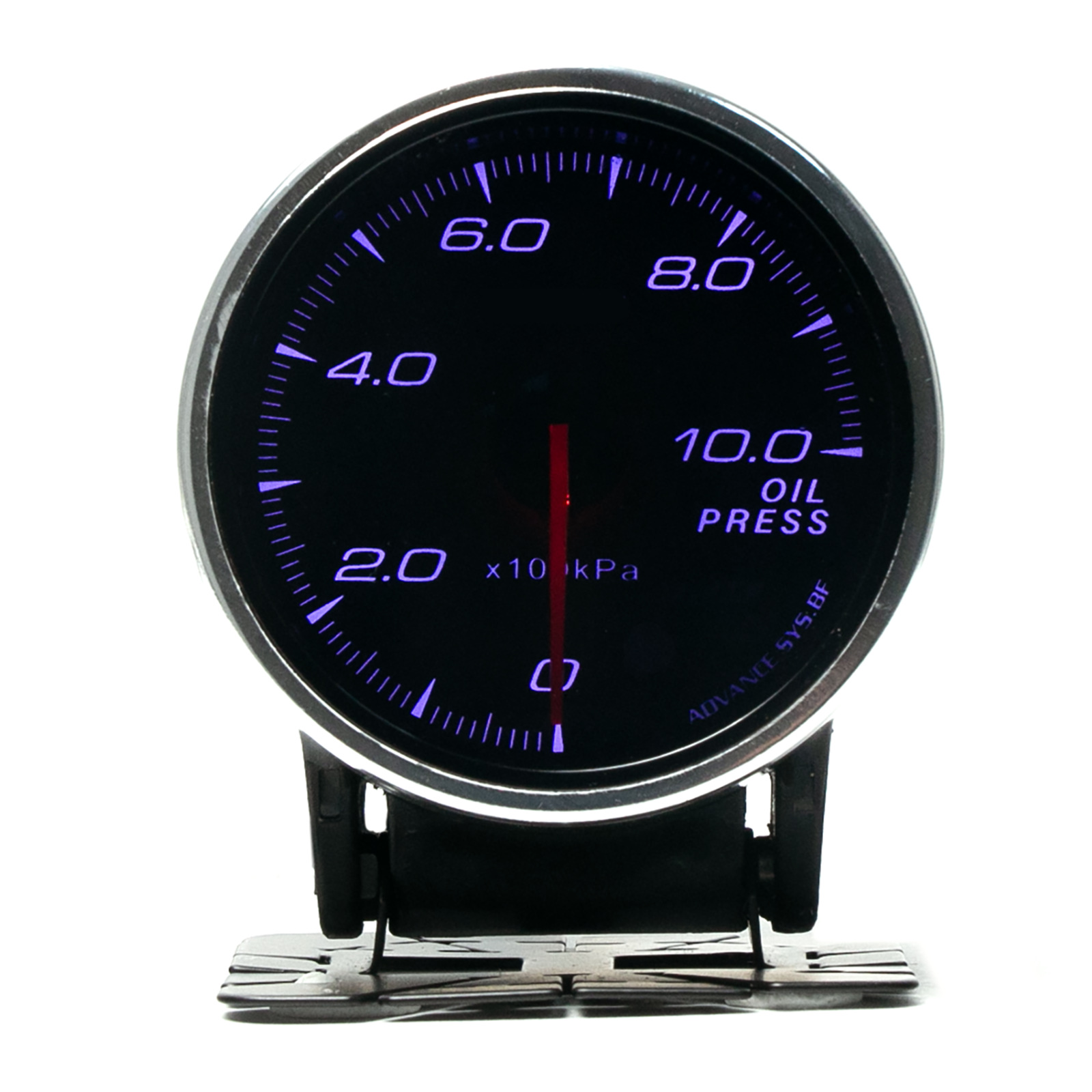 Factory Direct Sales Car Modification Instrument Fuel Gauge Temperature Gauge New Model Def 2.5inch Colorful Cross-Border Lighting