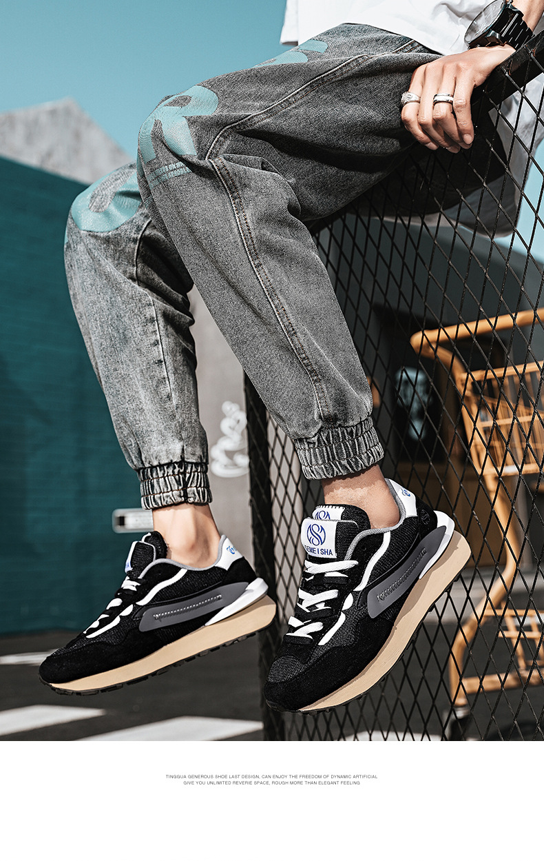 Herren Arbeitsschuhe Sneakers Synthetik Leicht zu reinigen Strapazierfähige Schuhe Sneakers_voghion.com