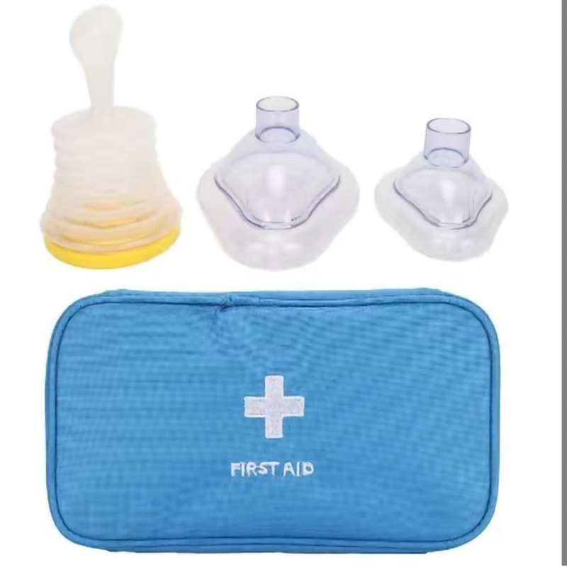 Asfixia dispositivo de emergencia respiración entrenador sofocante emergencia rescate máscara artificial corazón y pulmón dispositivo