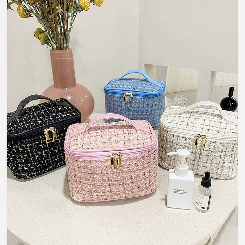 Косметичка ручнойlof высокого качества, вместительная organizer bag
