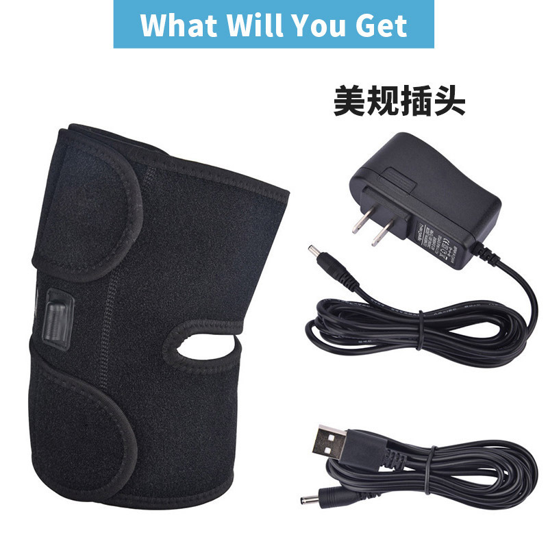 跨境批发热销电加热护膝老寒腿冬季保暖按摩仪护具 艾灸热敷膝盖|undefined
