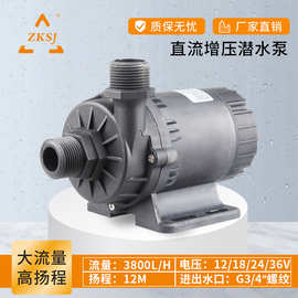 DC60G中型喷泉泵太阳能泵潜水喷泉泵循环泵调速泵缺水保护