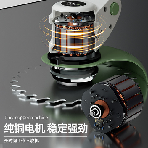 Lithium battery grass trimmer small home grass cutter handheld electric grass cutter garden pruning machine rechargeable grass trimmer