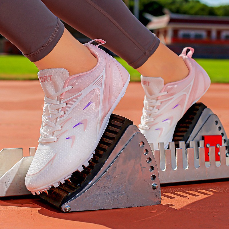 Zapatillas de Atletismo de 8 Clavos Transpirables de Malla y TPU para Pista image 5