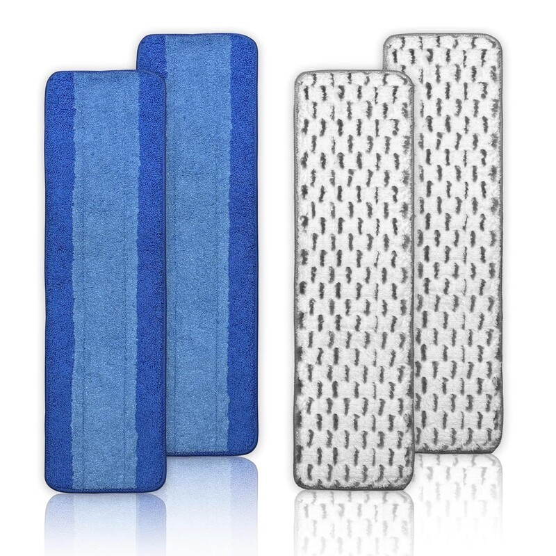 Compatible with Bona Replacement Head Microfiber Cleaning Pad, Adhesive Mop Pad, Flat Replacement Cloth for Cross-Border Use