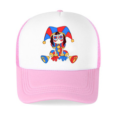Digital circus magic number circus hat Pamni sun hat baseball cap summer duckbill mesh hat