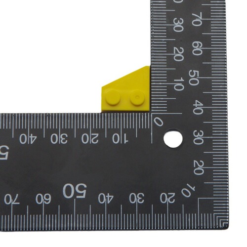 [Minimum order of 50G] Cross-border MOC domestic building blocks compatible with Lego 24299 small particles 2*2 wedge plate 24307