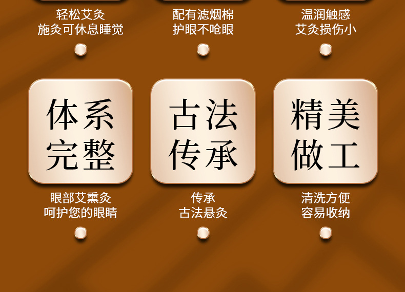 Eye Moxibustion Apparatus Eye Moxibustion Fumigation Apparatus Eye Moxibustion Box Eye Massage Care Warm Moxibustion Apparatus Silicone Moxibustion Moxibustion Moxibustion Tools de