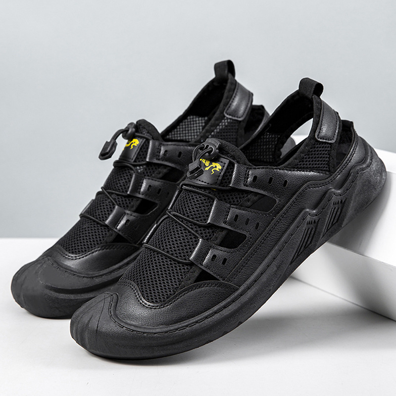 Sandalias para hombre verano al aire libre Baotou zapatos deportivos para caminar zapatos de playa de ocio transpirables al por mayor