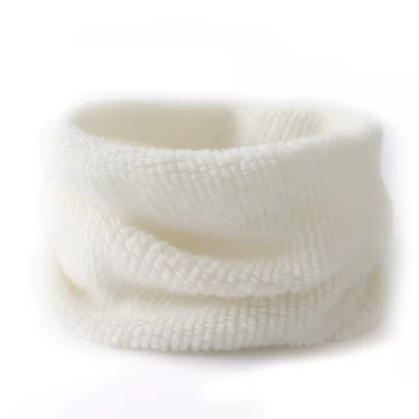 Winter Warm Neck Warmer for Men and Women, Single-Loop High-Neck Scarf, Cold-Proof Embroidered Neck Gaiter, Neck Protection, Warm Outerwear
