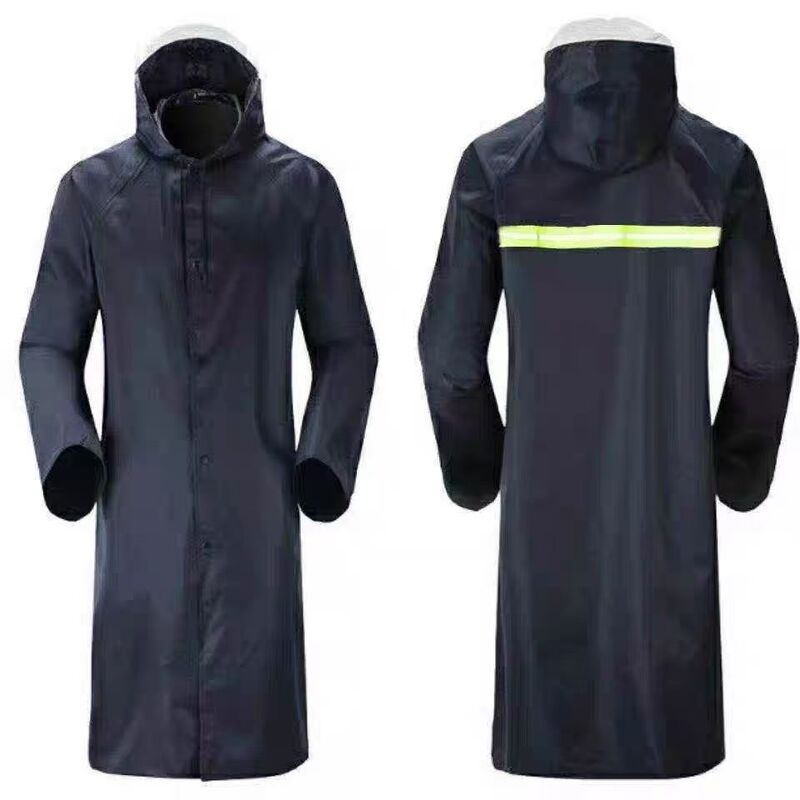 Raincoat Windbreaker Oxford Cloth Long Coat Navy Blue Oversized Labor Protection Windbreaker Adult One-Piece Electric Vehicle Outdoor Heavy Rain Protection Raincoat Windbreaker Oxford Cloth Long Coat Navy Blue Oversized Labor Protection Windbreaker Adult One-Piece Electric Vehicle Outdoor Heavy Rain Protection