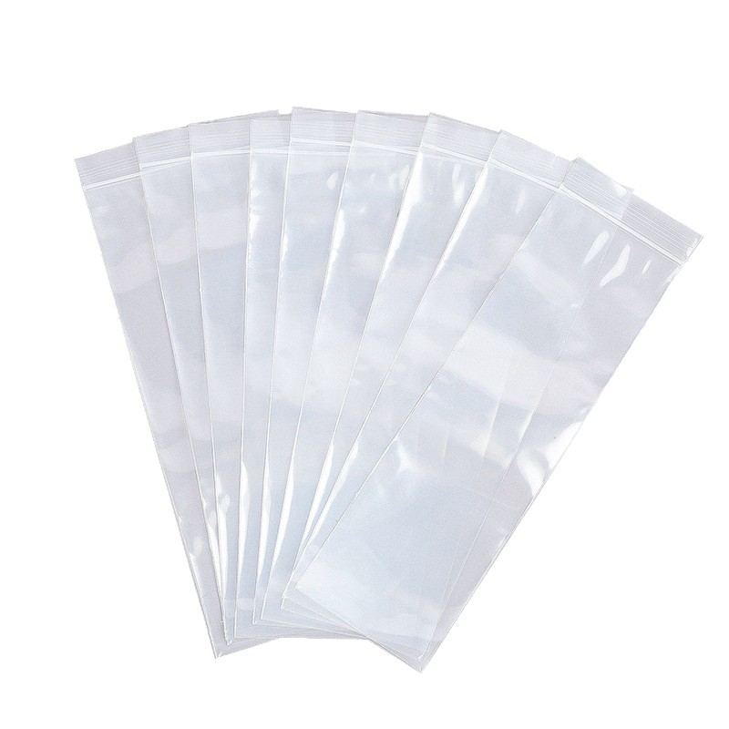 Bolsa de sellado automático de PE transparente bolsa de sellado de alimentos de envasado de té bolsa de sellado de plástico de almacenamiento espesado al por mayor grande