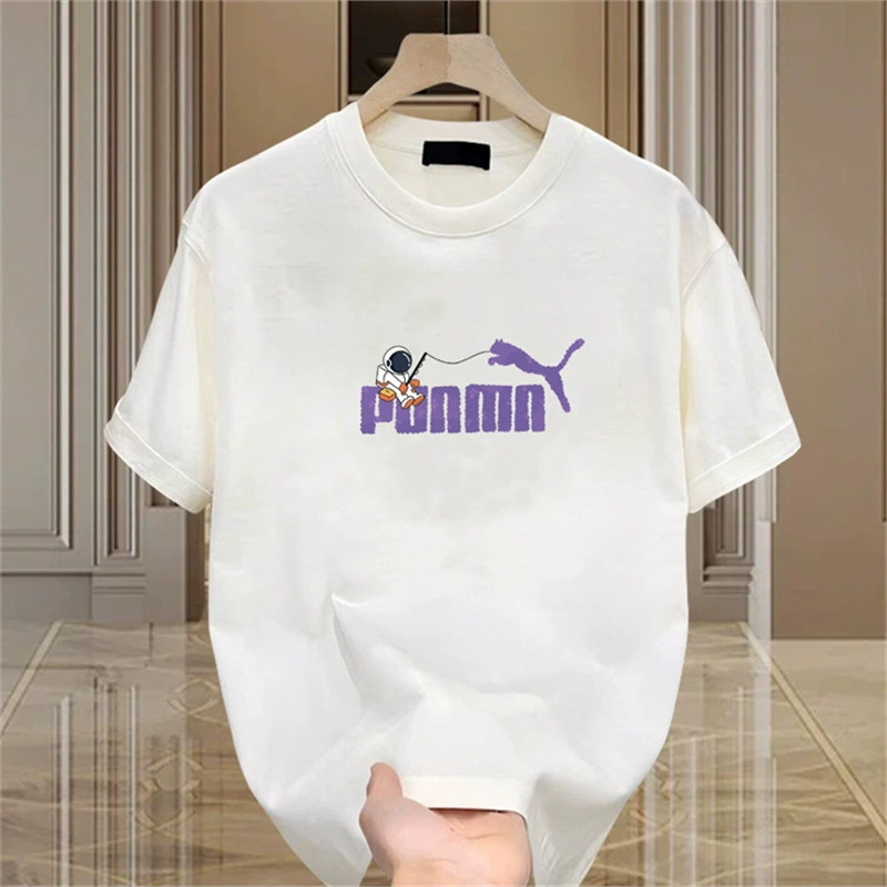 夏の新型男性半袖潮牌tシャツメンズ国潮百合上服ゆったりとしたコームコットンカーディガンins