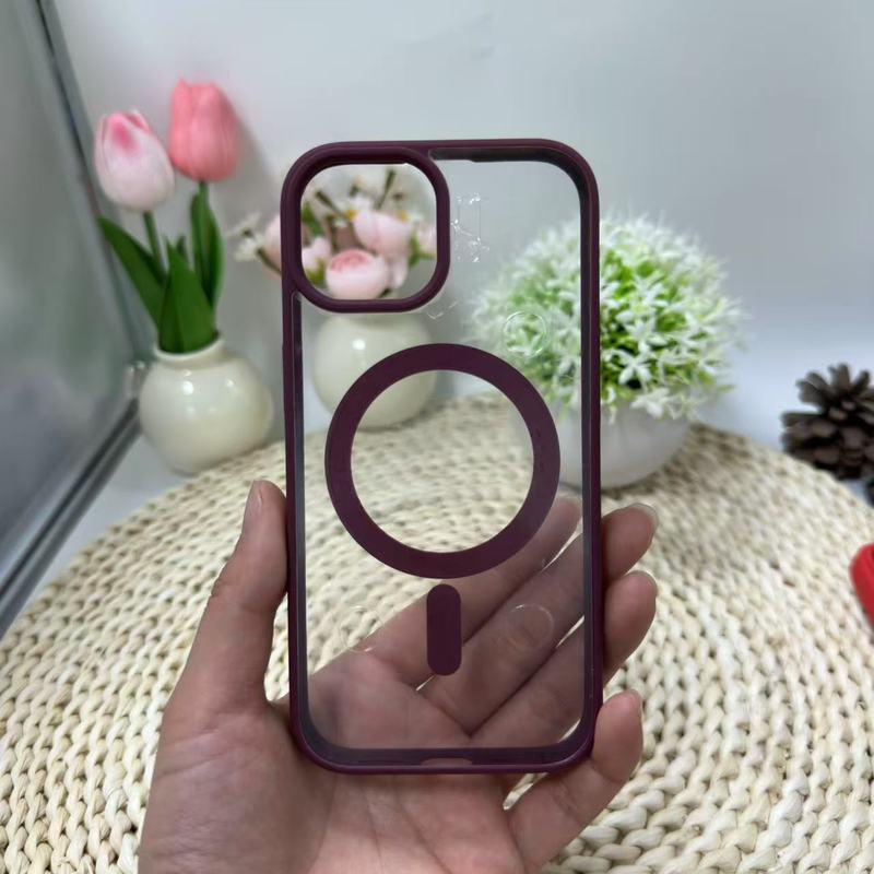 Iphone15MagSafe磁気吸殻リンゴ16Proリンゴ13フロスト肌感磁気吸殻ケースに適しています|undefined