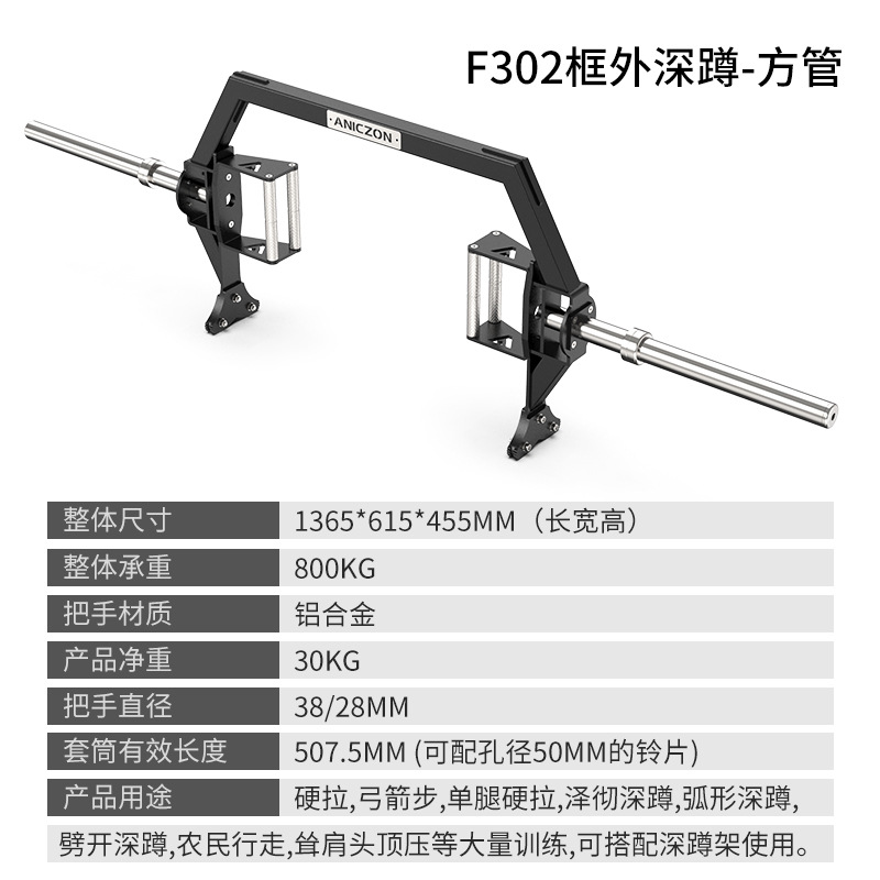 barra de barra de barbell de fitness masculina barra de tracción dura hexagonal barra de Austria cuclillas barra de tracción dura de hombro especial equipo de levantamiento de pesas Austria para el hogar