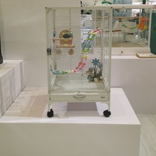 达洋A10XB鸟笼鹦鹉笼 可叠放笼子带轮子