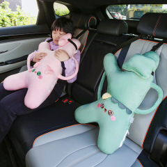 子供用シートベルト首抱き枕車載睡眠神器長距離乗車後列大人用睡眠マット