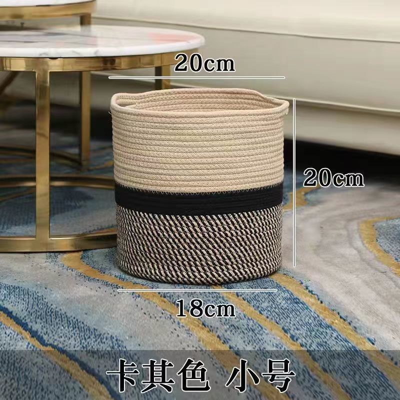 Cesta extra grande de estilo europeo para almacenamiento de ropa, cesta de almacenamiento para el hogar, cesta de almacenamiento tejida, cesta de almacenamiento.