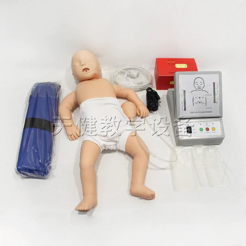 Тренажёр для реанимации младенцев TJ-CPR160 с непроходимостью дыхательных путей